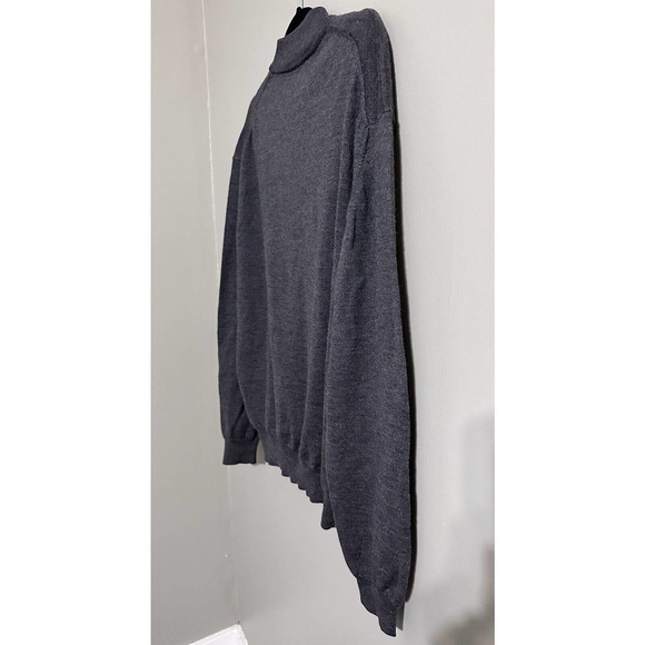 Tricots St Raphael Platinum Gray sweater Merino Wool Silk-Cashmere Men’s large - Picture 10 of 14